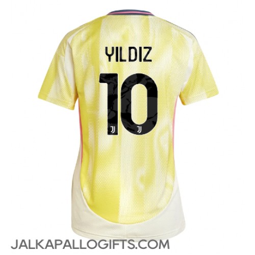 Juventus Kenan Yildiz #10 Vieraspaita Naiset 2024-25 Lyhythihainen